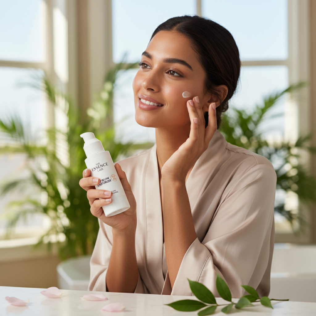 ESSENCE LABS Daily Glow Moisturizer SPF 30 – Lightweight Hydration with Vitamin E + Ceramides