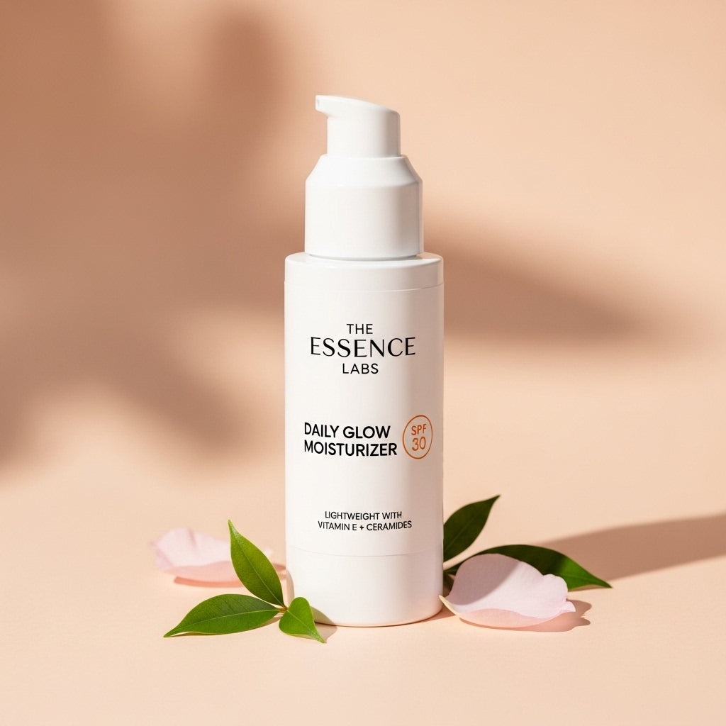 ESSENCE LABS Daily Glow Moisturizer SPF 30 – Lightweight Hydration with Vitamin E + Ceramides